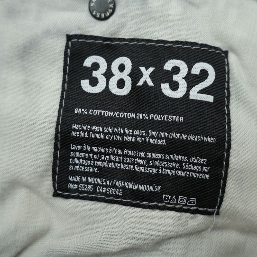 Express Jeans Mens 38x32 Gray Bootcut Kingston Classic Fit Denim Stone Wash - Picture 7 of 16